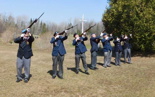 Ceremony held to remember VE Day and deceased war veterans from M’Chigeeng
