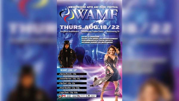 Wiikwemkoong Arts and Music Festival returns August 18