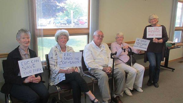 Citizen group supports transfer of Waggs Wood to EBC