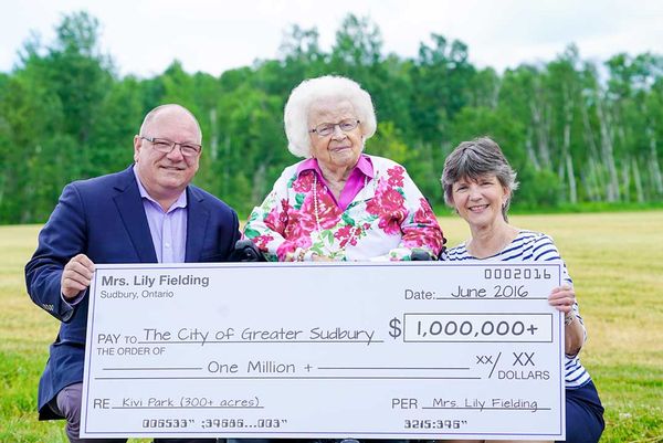 Lily Fielding donation creates public corridor to Georgian Bay