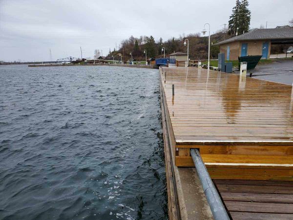 Lake Huron water levels remain well above median
