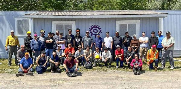 Thirty-six forest firefighters were recently trained in Wiikwemkoong, including some Sheguiandah First Nation band members. p