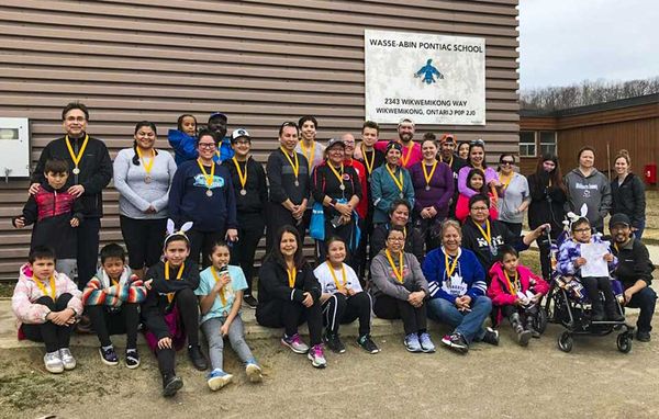 Wiikwemkoong 5K Fun Walk  and Run builds community