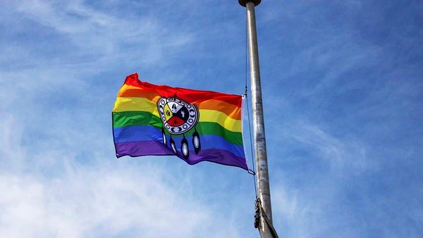 Wiikwemkoong raises its first Pride flag