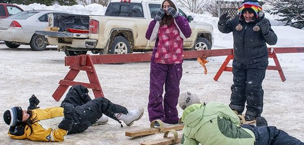 Rosy cheeks and laughter as Tehkummah celebrates winter