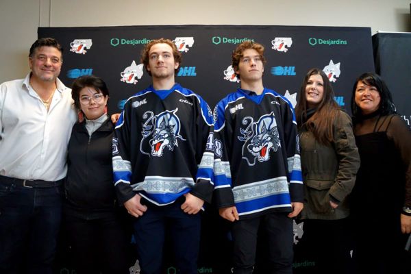 Manitoulin artist helps design Wolves logo for Indigenous night