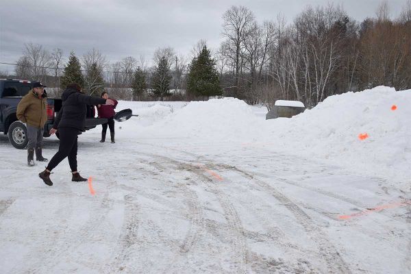 Zhiibaahaasing’s winter carnival had plenty of activities for everyone