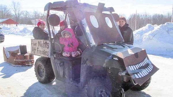 Zhiibaahaasing celebrates annual winter carnival