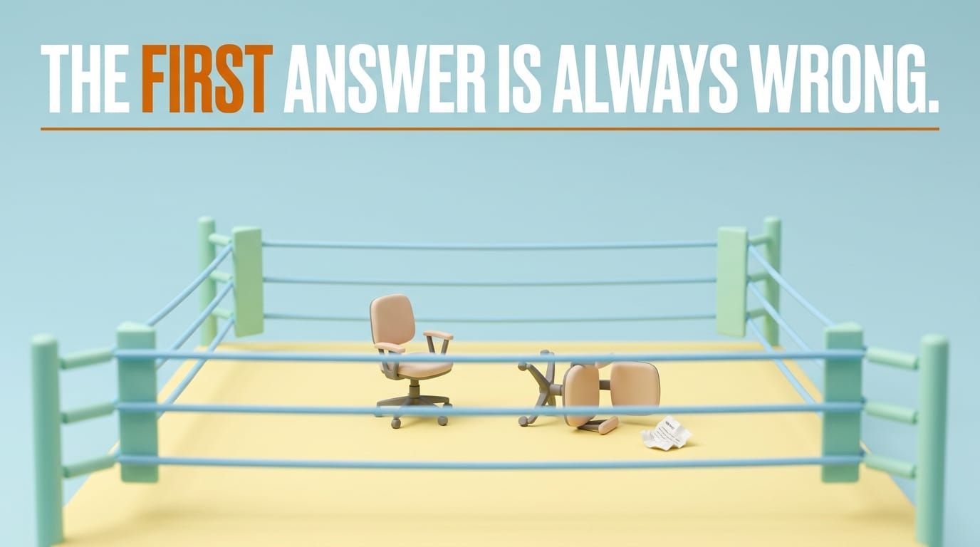 The AI Gave You Bad Advice Because You Didn't Fight It