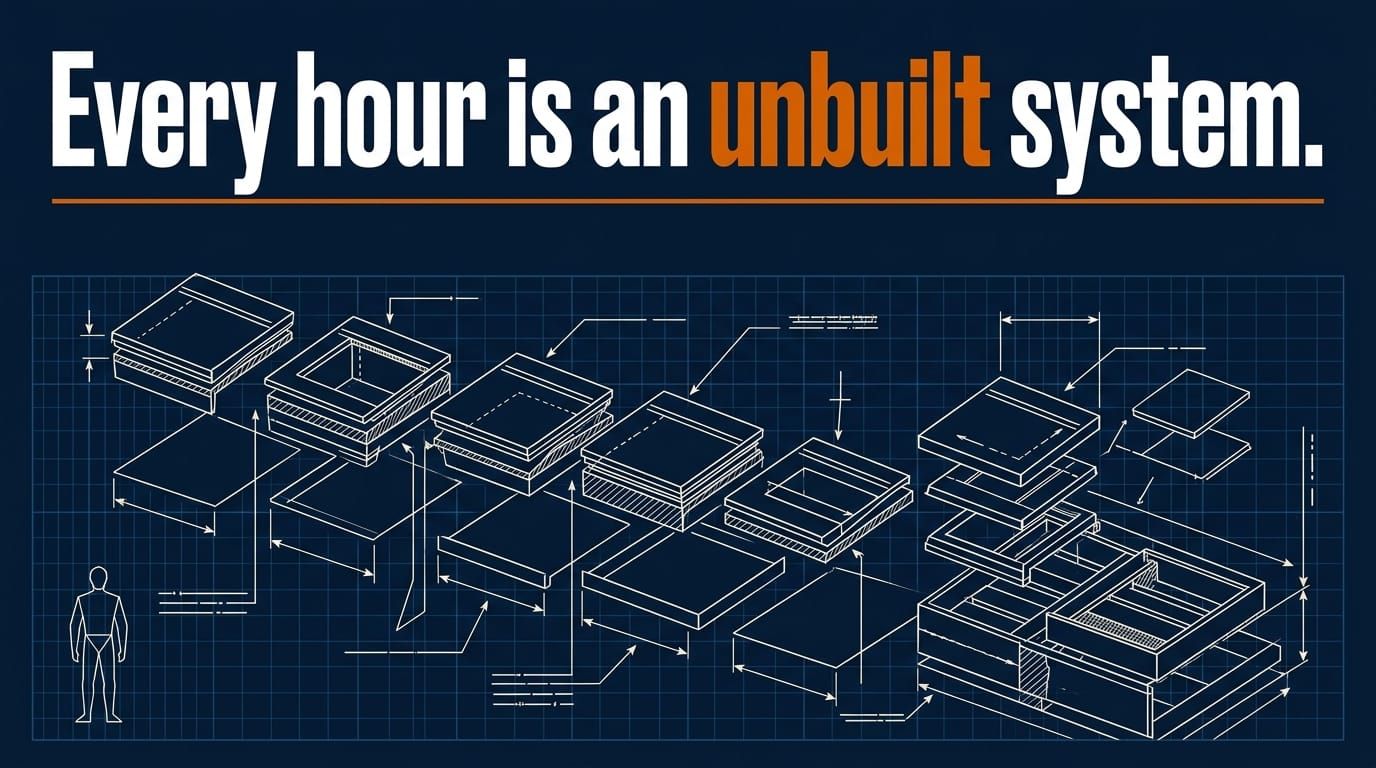 Your 80-Hour Week Is a List of the Systems You Haven't Built Yet