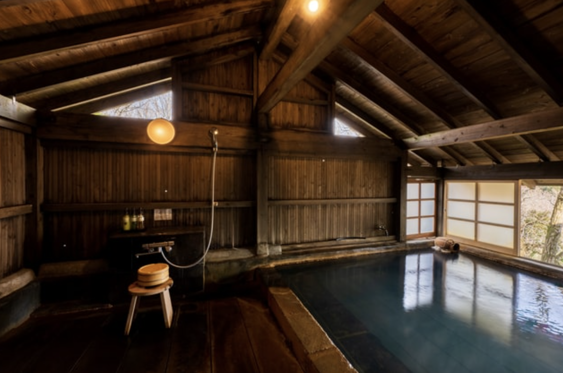 天河山莊客房的湯屋