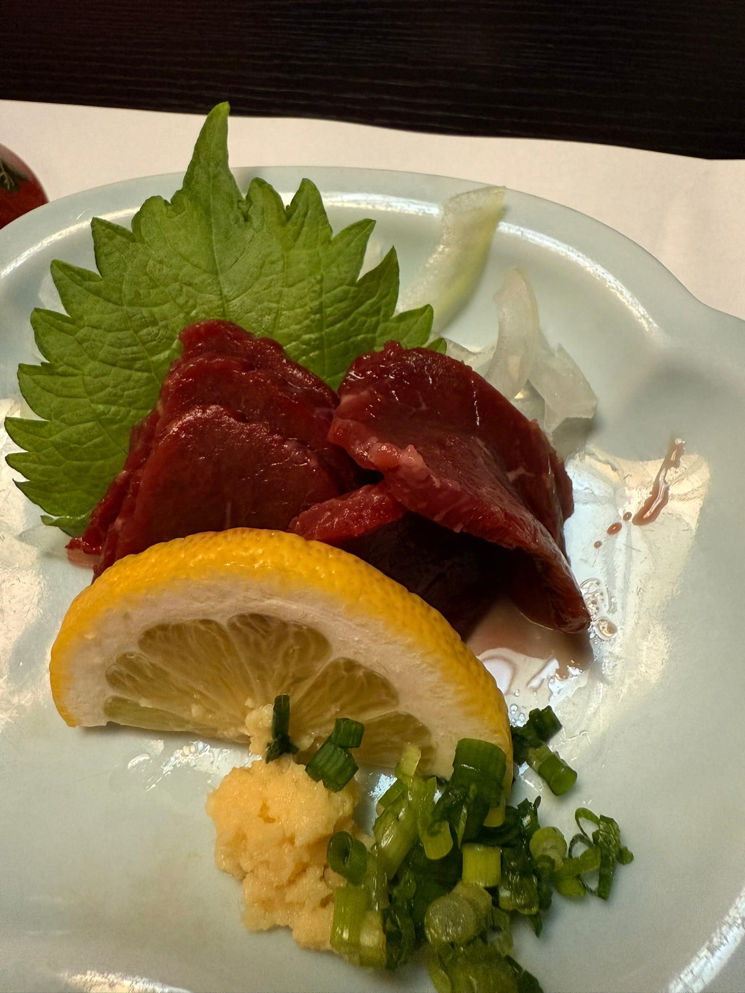 熊本馬肉刺身