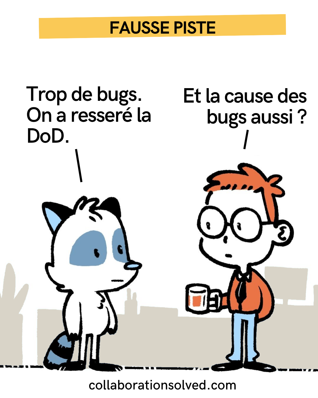 Ton équipe paie deux fois ce qu'elle livre"