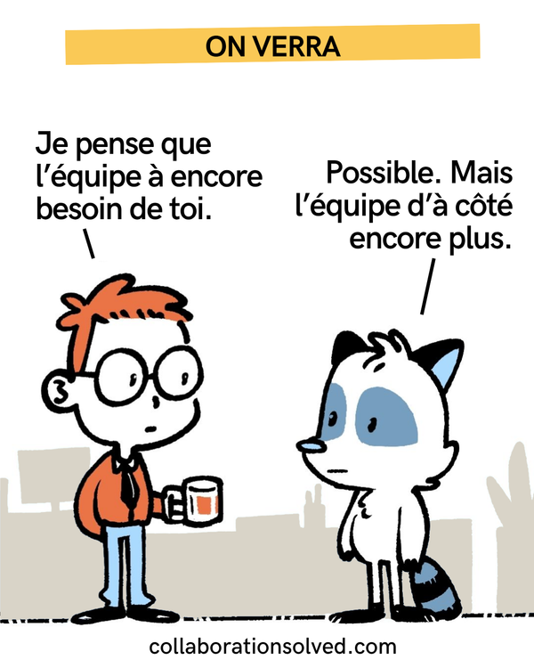 Ton équipe roule sans toi ? Annonce la suite.