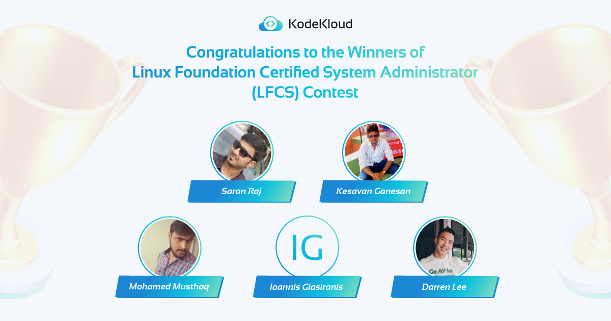 LFCS contest winners