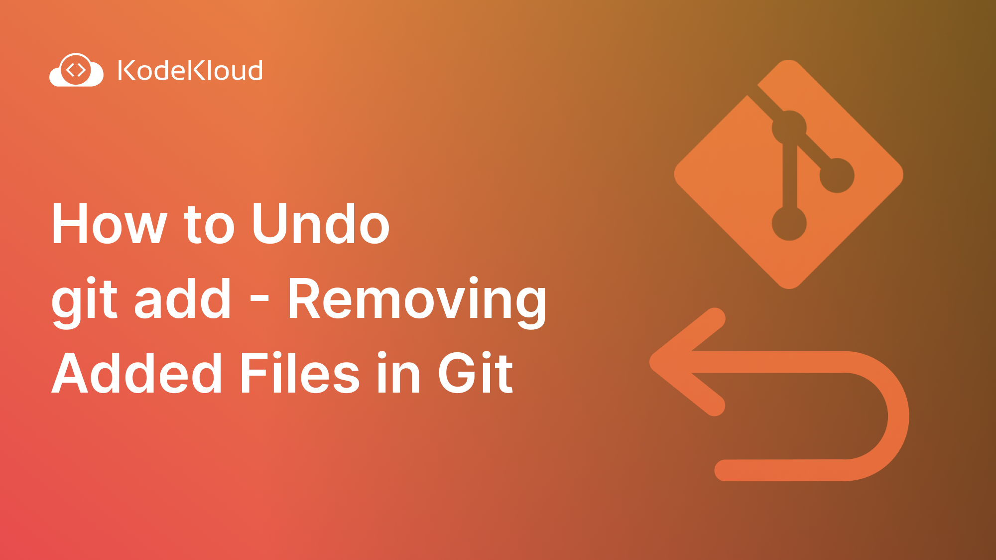 how to undo git add