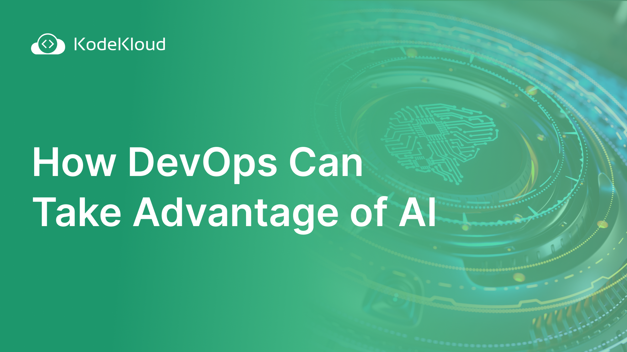How DevOps Can Take Advantage of AI