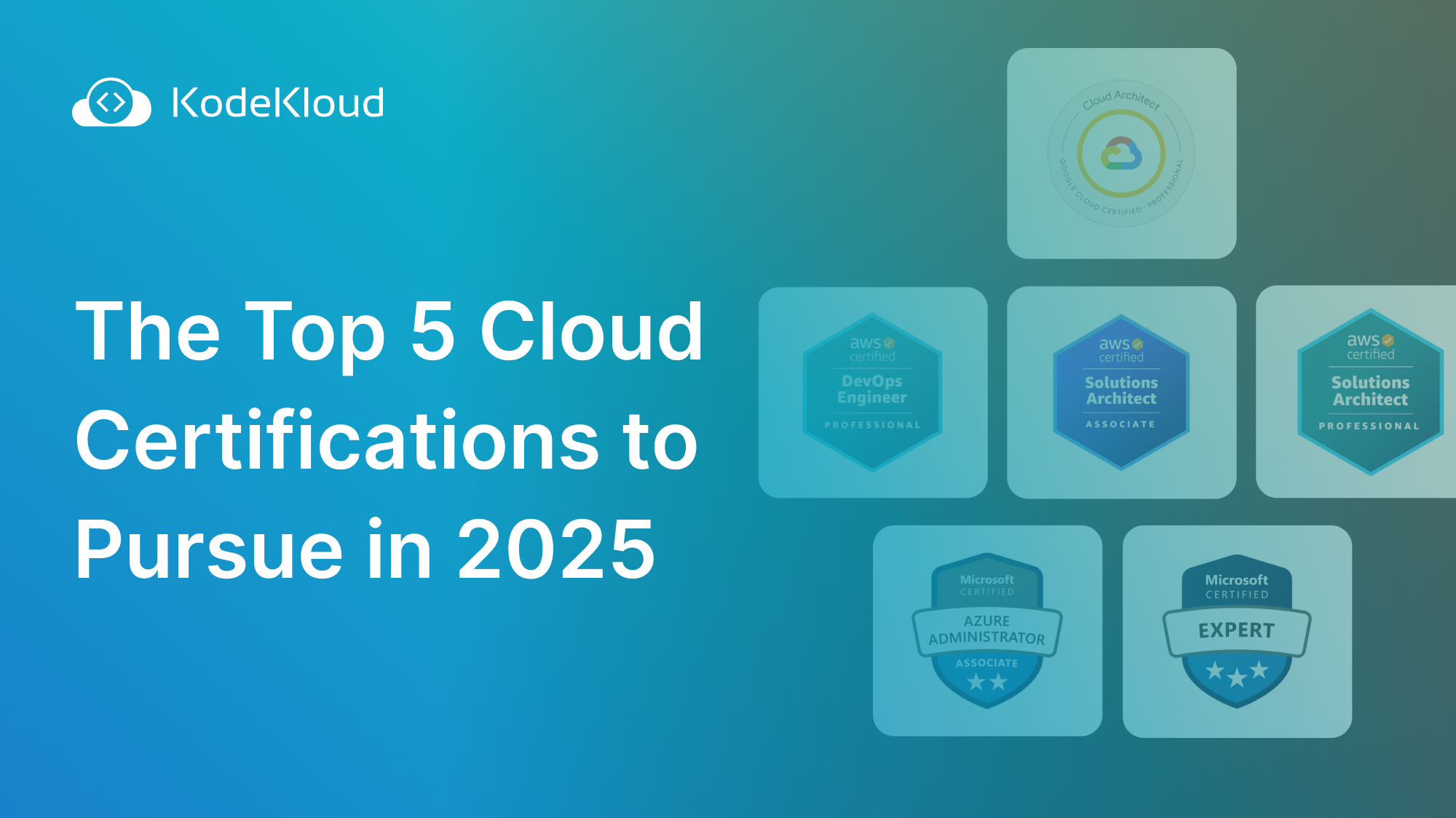 Top Five Cloud Certifications to Pursue in 2026