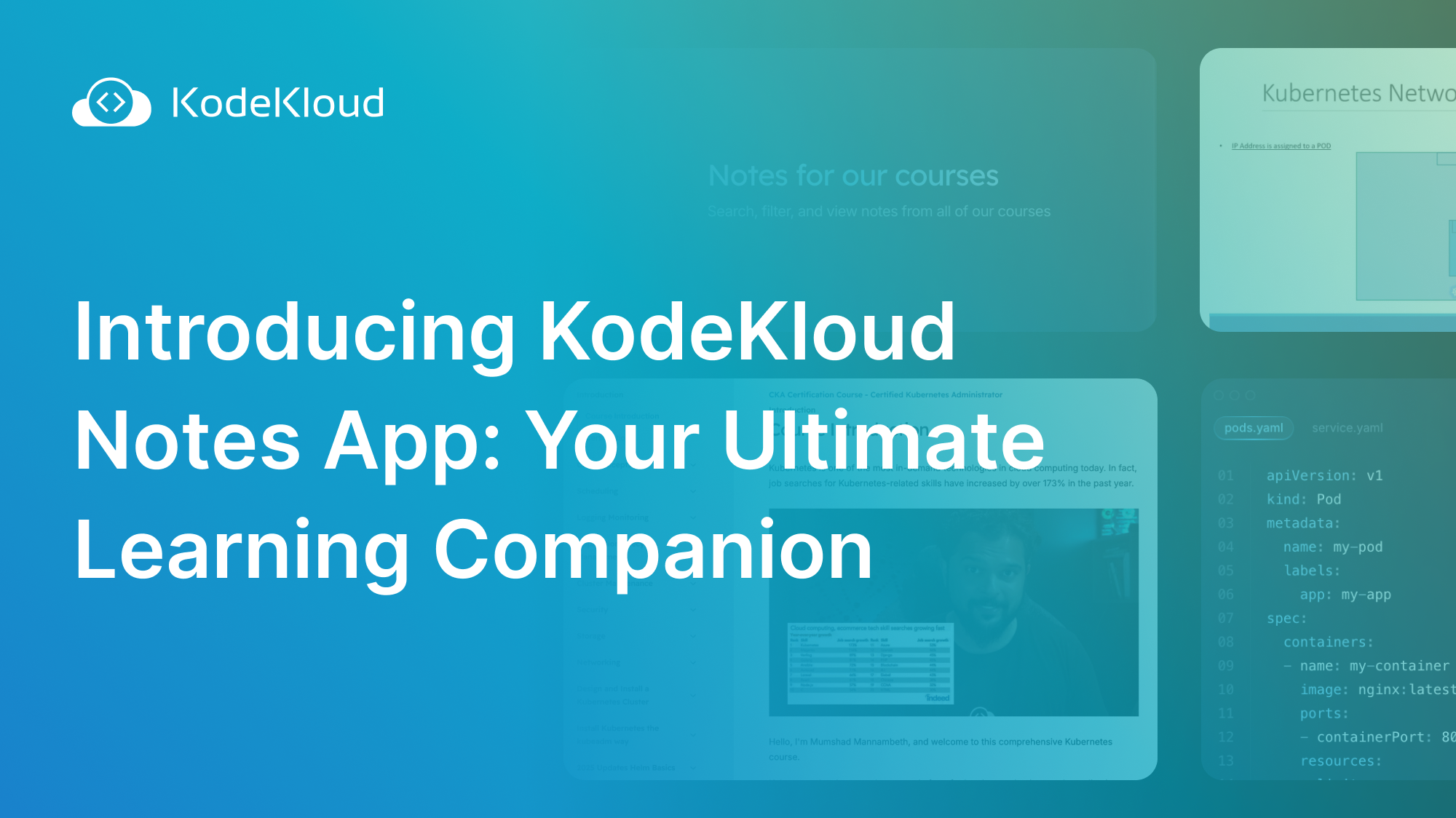 Introducing KodeKloud Notes App: Your Ultimate Learning Companion