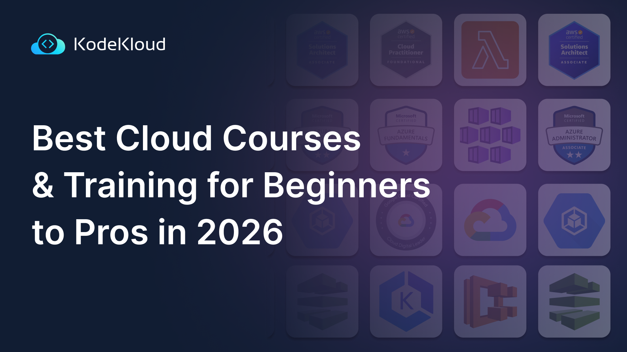 Best Cloud Courses & Training for Beginners to Pros in 2026