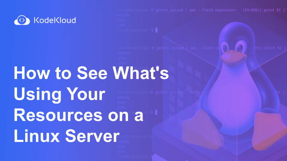 How to See What's Using Your Resources on a Linux Server