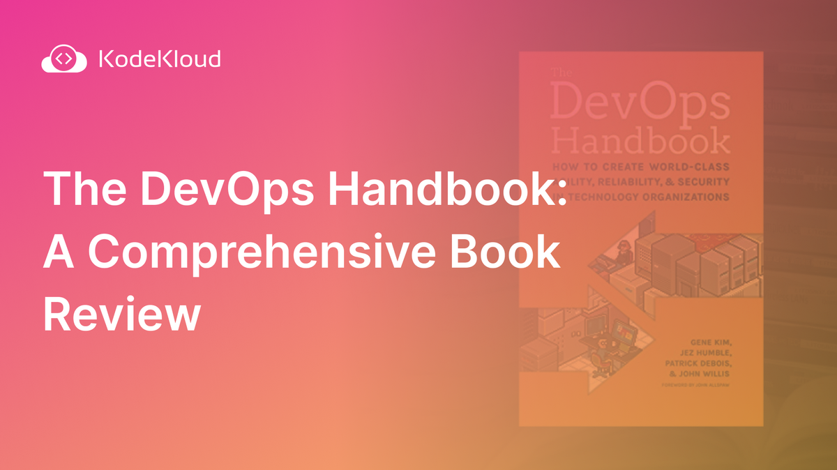 The DevOps Handbook Book Review