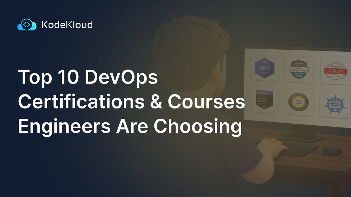 Top 10 DevOps Certifications Engineers Choose in 2026