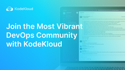 Join the Most Vibrant DevOps Community with KodeKloud