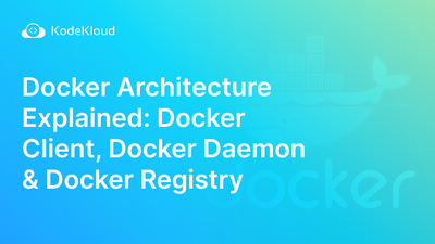 Docker Architecture Explained: Docker Client, Docker Daemon & Docker Registry