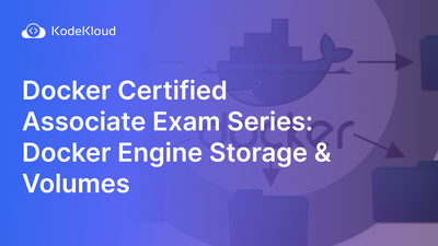 Docker Certified Associate Exam Series (Part-7): Docker Engine Storage & Volumes