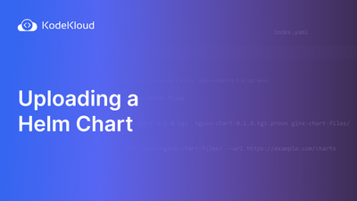 Uploading a Helm Chart