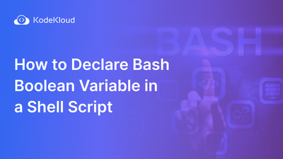 How to Declare Bash Boolean Variable in a Shell Script
