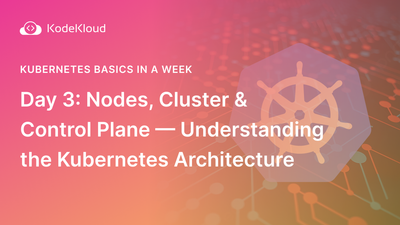 Day 3: Understanding Nodes, Clusters & the Kubernetes Control Plane