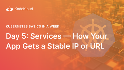 Day 5: Kubernetes Services — How Your App Gets a Stable IP or URL