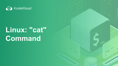 Linux: "cat" Command