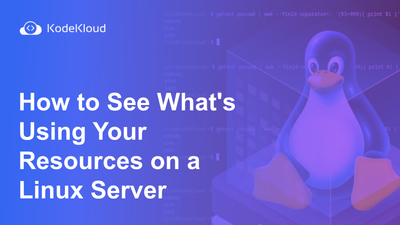 How to See What's Using Your Resources on a Linux Server