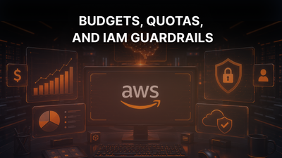 Cost Control and Security for AI Workloads on AWS, Budgets and IAM Guardrails