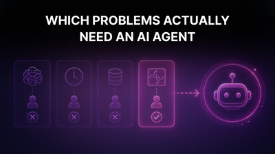 Most AI Agent Ideas Are Cron Jobs in Disguise