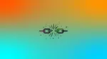 An icon of a broken link with an explosion eminating from the break on a gradient background in oranges and light blues.