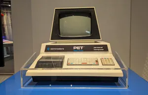 A Commodore PET 2001 Series Personal Computer.