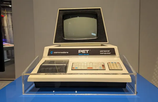 A Commodore PET 2001 Series Personal Computer.