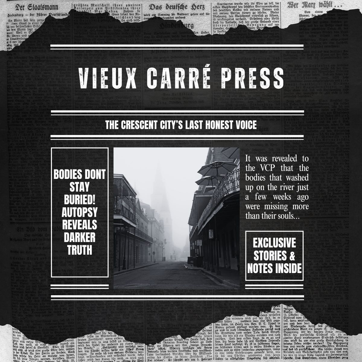 Inside the Heart of Nolaverse — Vieux Carré Press