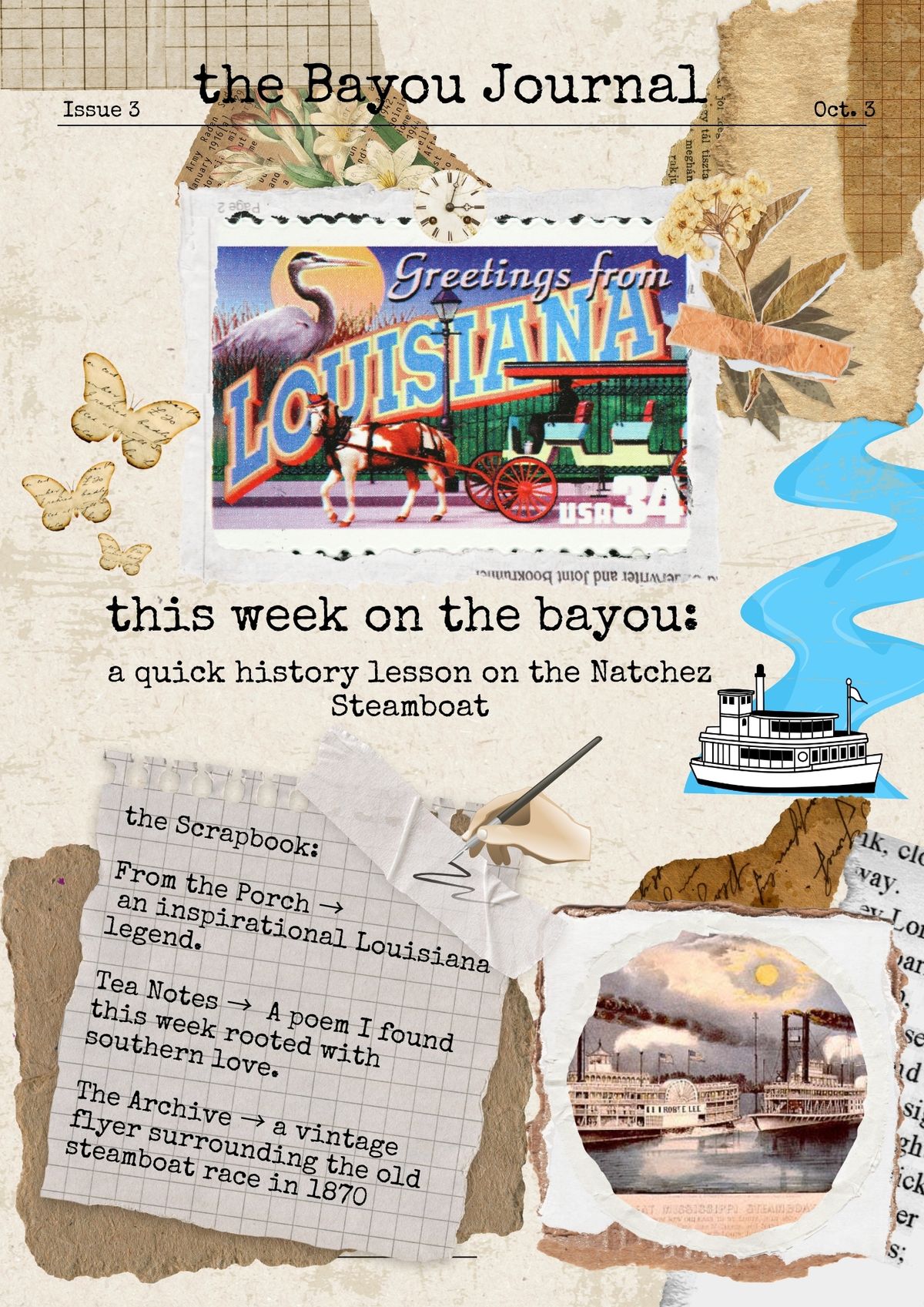 Bayou Journal — Issue 3 ✨