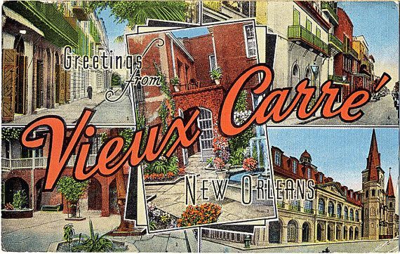 Origins of the French Quarter in New Orleans