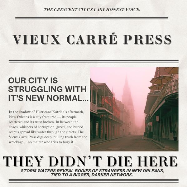 The Nolaverse is Live: First Look at the Vieux Carré Press 📰