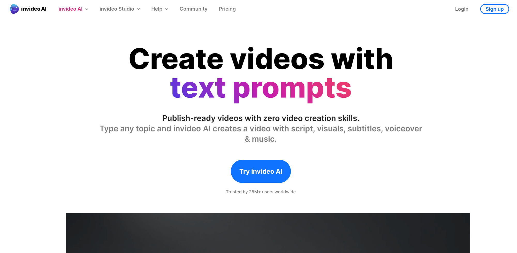 InVideo: Transformer des Idées en Bobines Professionnelles