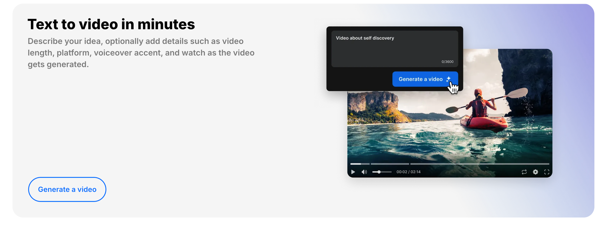 Conversion de texte en vidéo