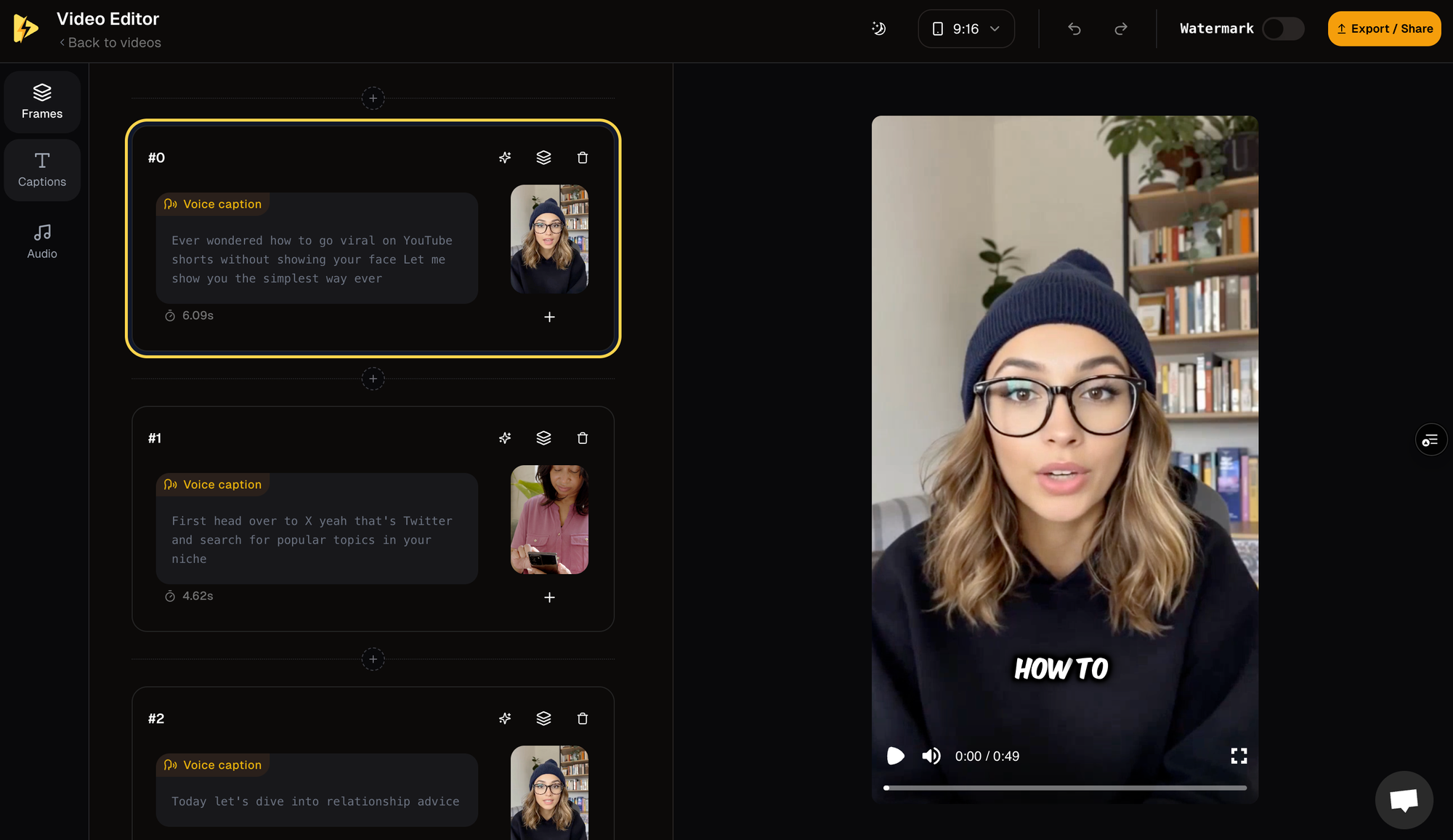 storyshort éditeur vidéo