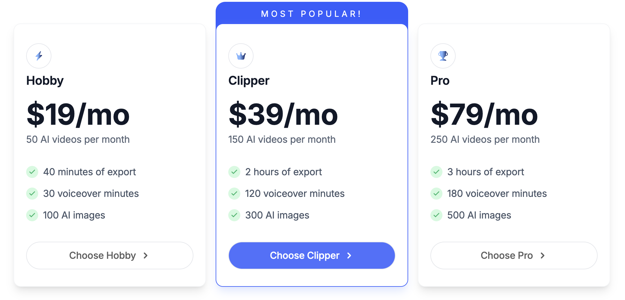 tarification crayo ai