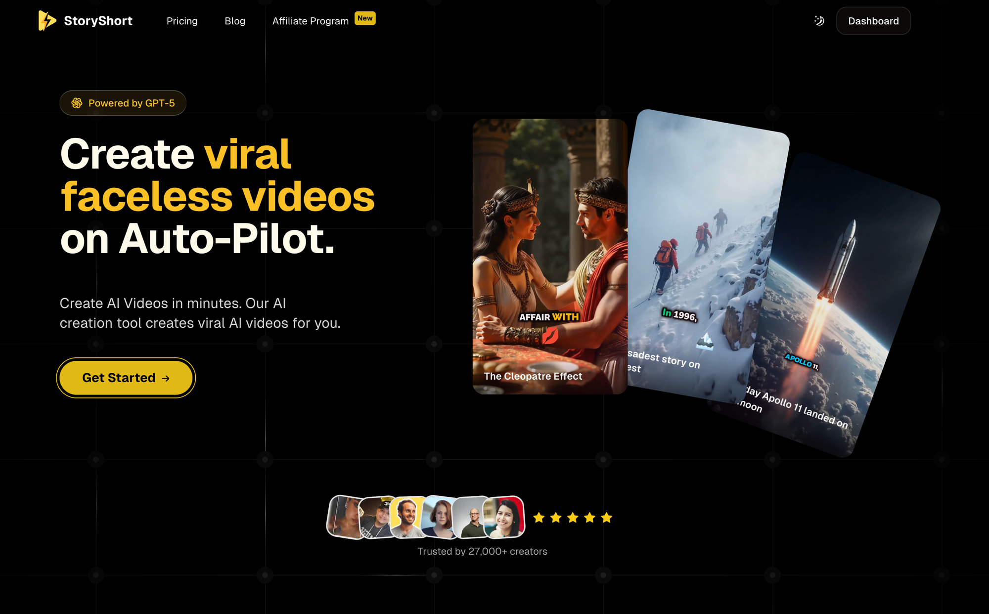 1. StoryShort AI - Automated Video Content Platform